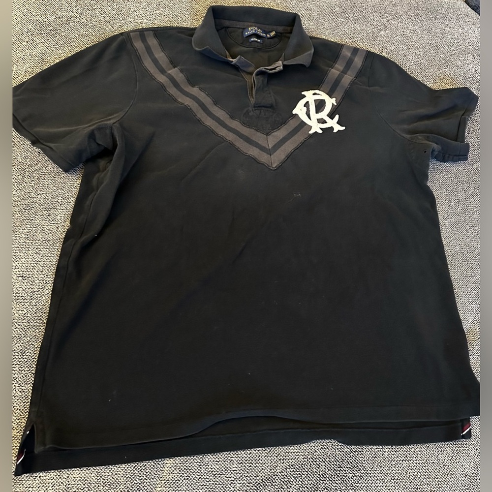 Polo Ralph Lauren classic fit distressed polo shirt